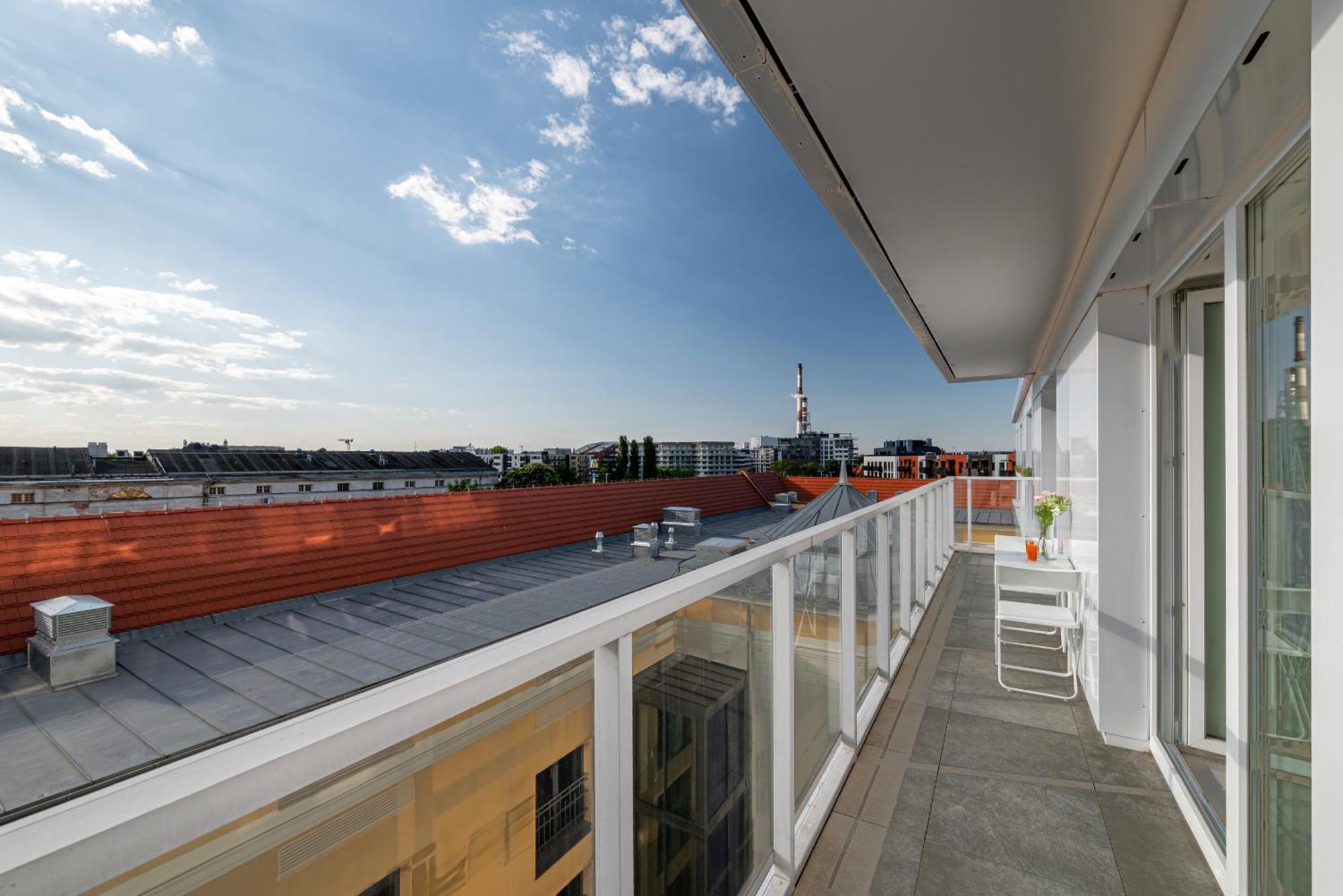 Witolda Riverside Apartments - Balcony, City View - By Rentujemy Wrocław Exterior foto