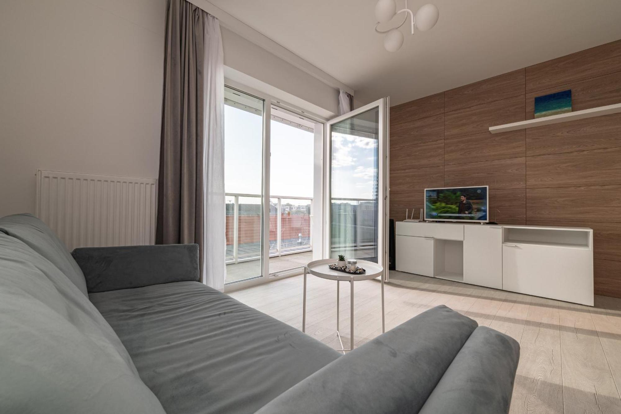 Witolda Riverside Apartments - Balcony, City View - By Rentujemy Wrocław Exterior foto
